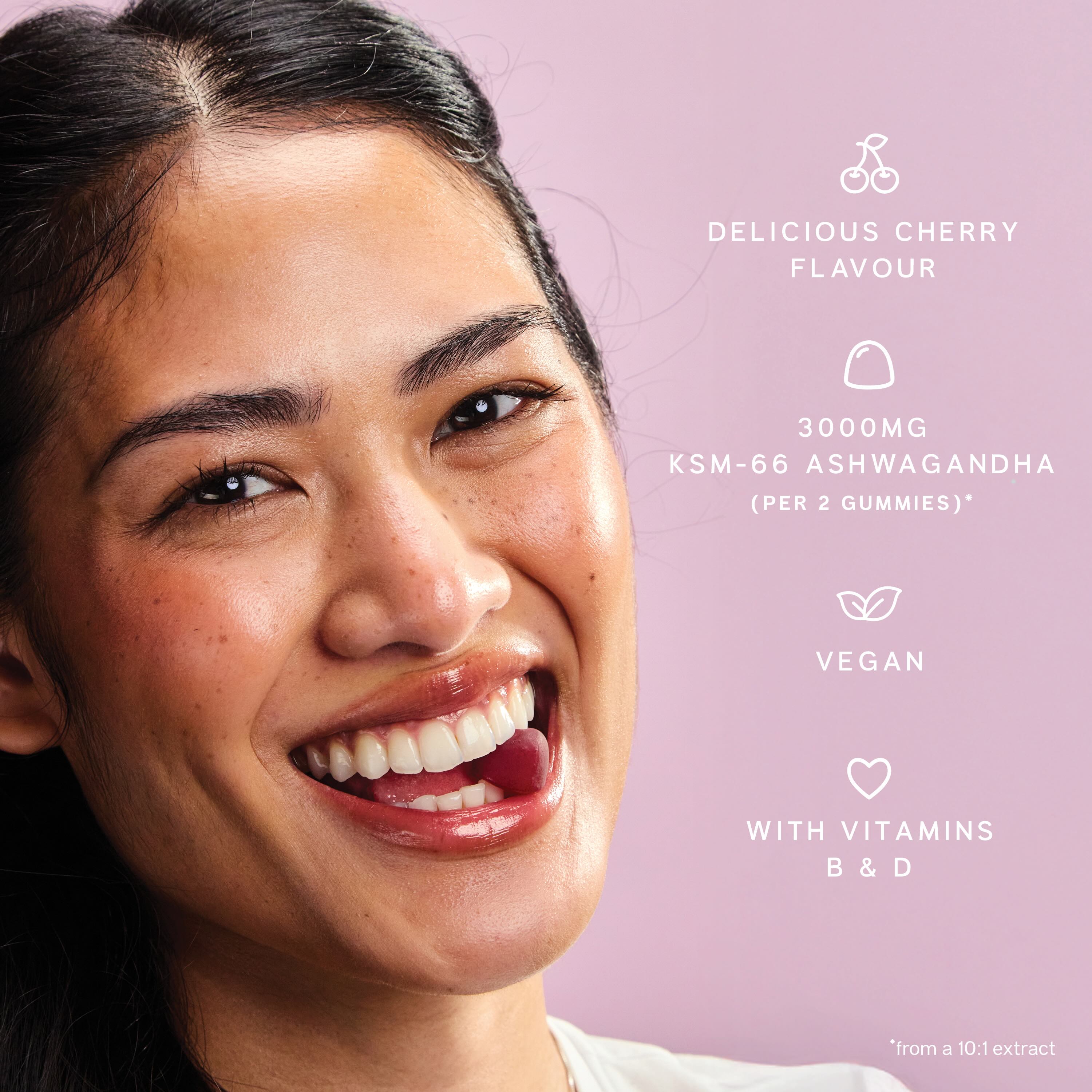 Cherry Ashwagandha & Vitamin D Gummies