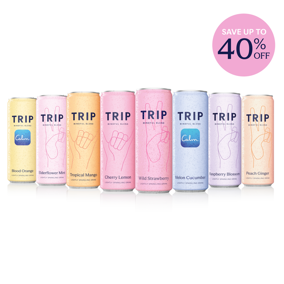 Multi-Flavor Mindful Blend Variety Magnesium Packs | TRIP