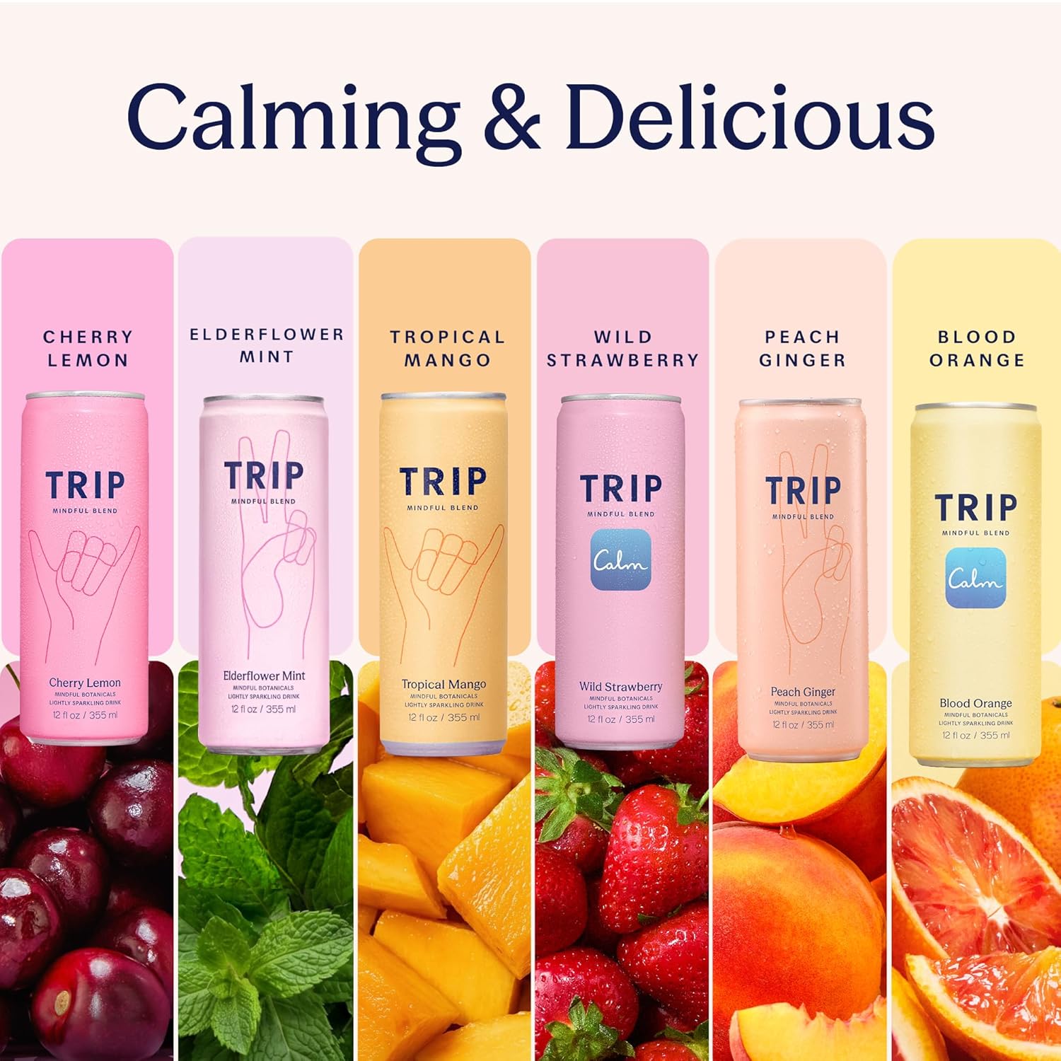 Multi-Flavor Mindful Blend Mixed Magnesium Packs | TRIP