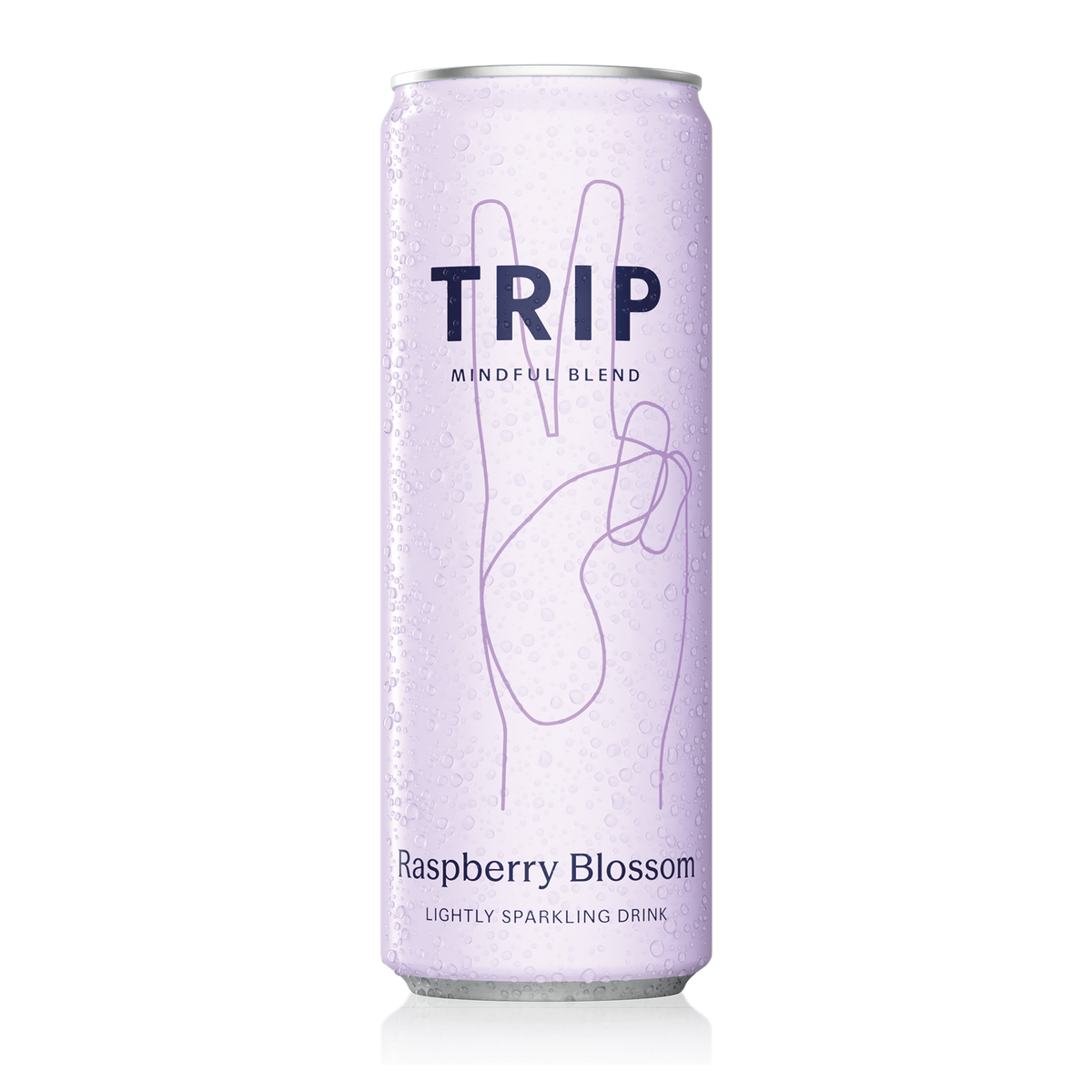 Raspberry Orange Blossom Mindful Blend Sparkling Drink | TRIP