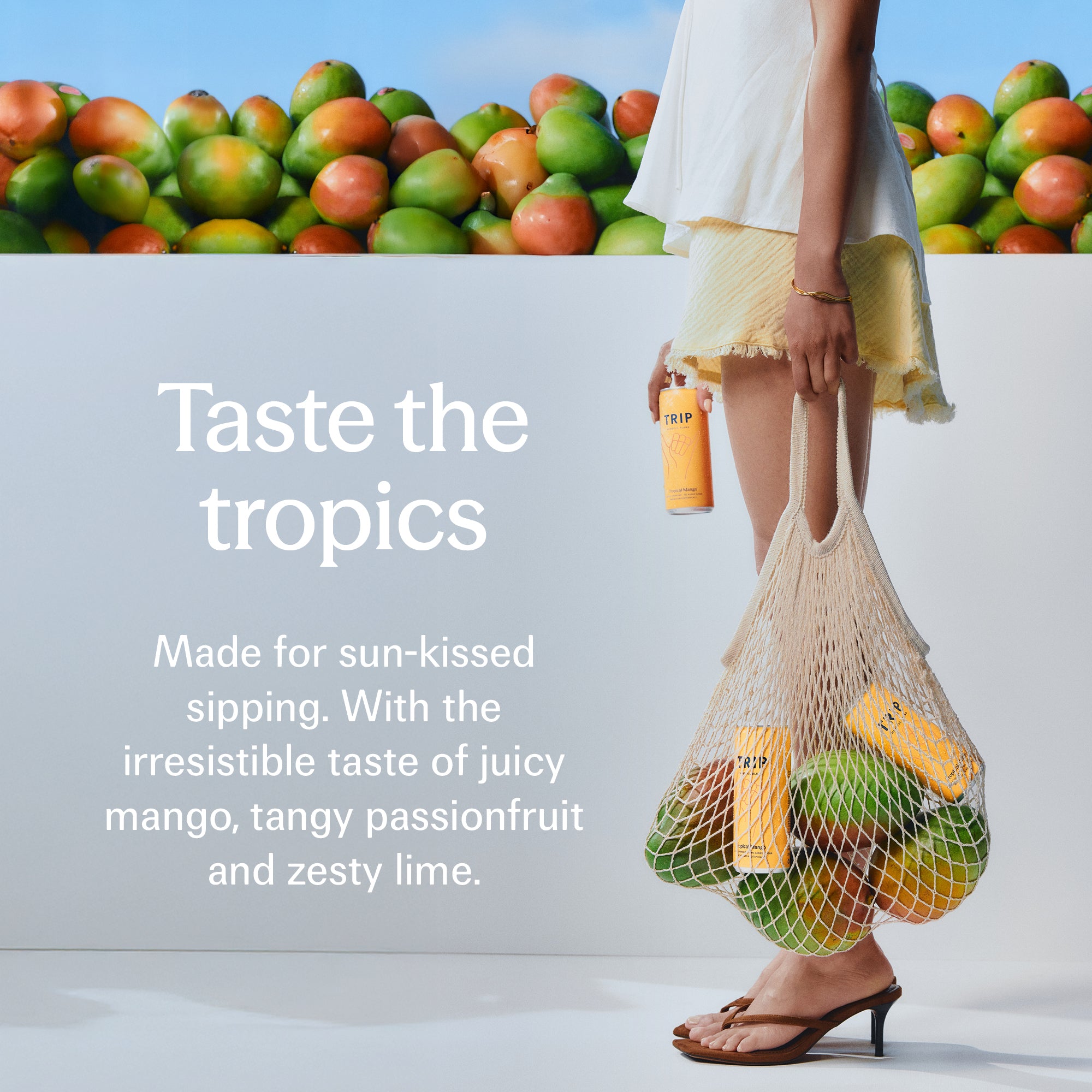 Tropical Mango Mindful Blend Sparkling Drink