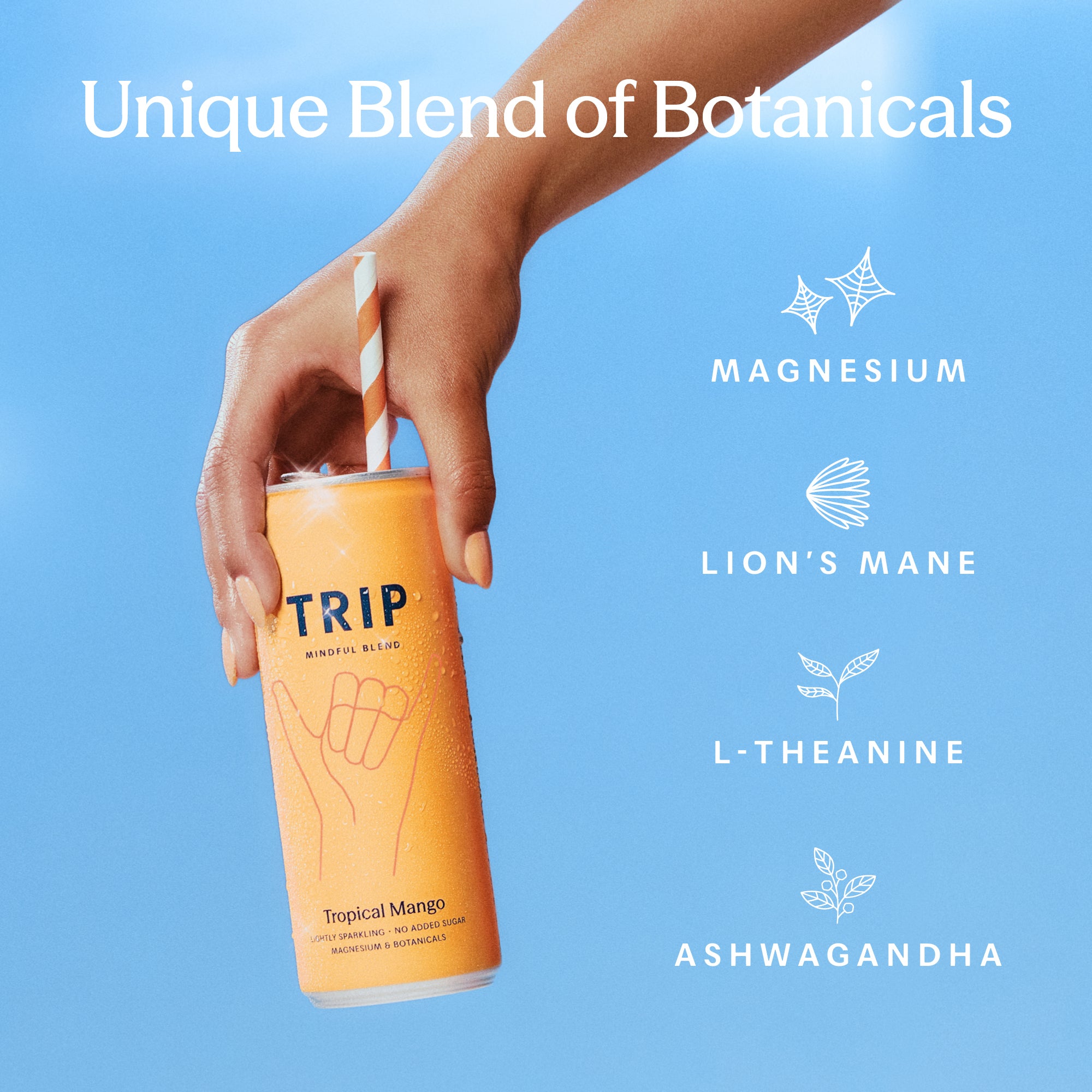 Tropical Mango Mindful Blend Sparkling Drink