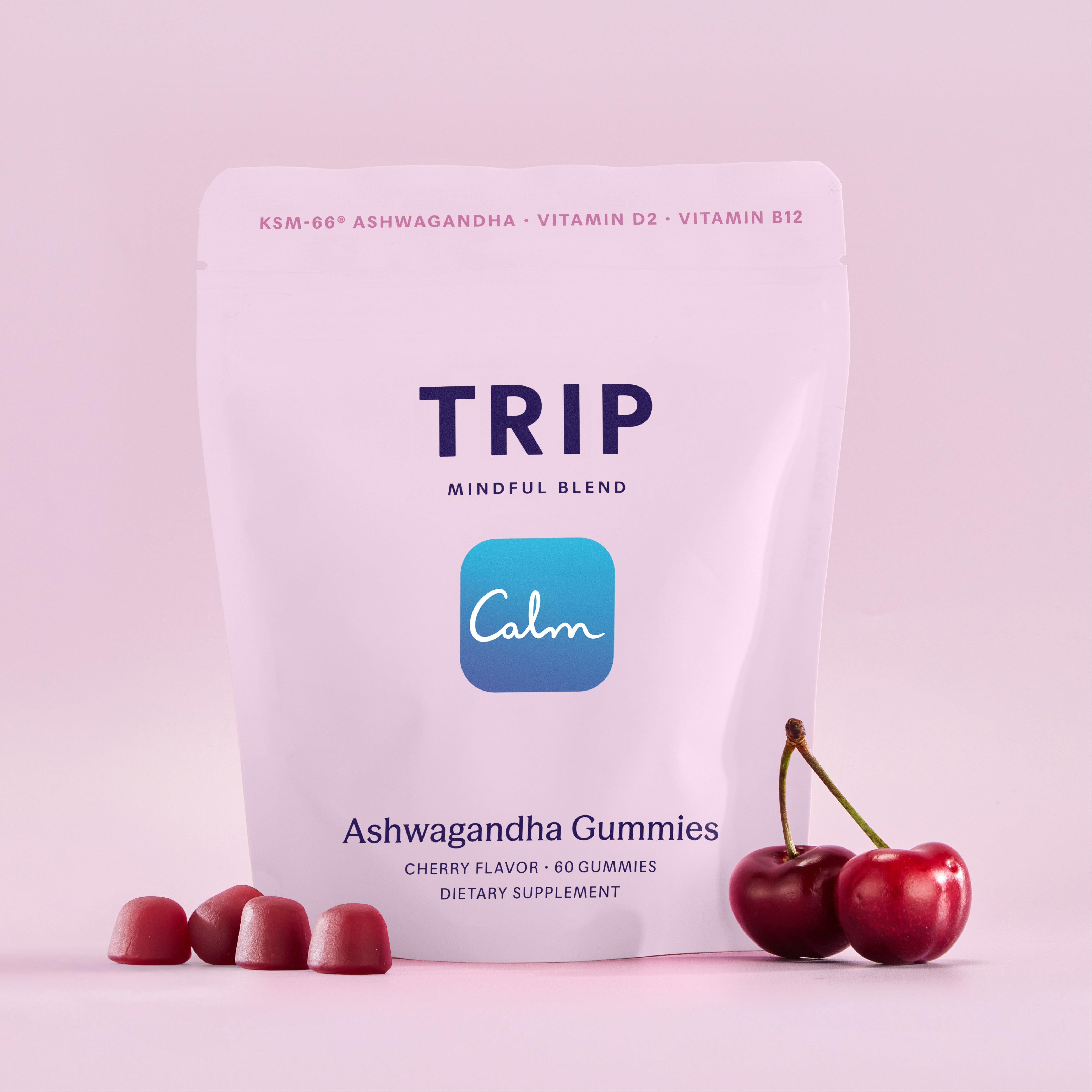 Cherry Ashwagandha & Vitamin D Gummies