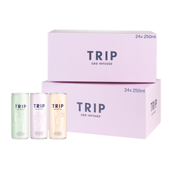 Trip CBD Infused Mixed Case, 0.0% ABV